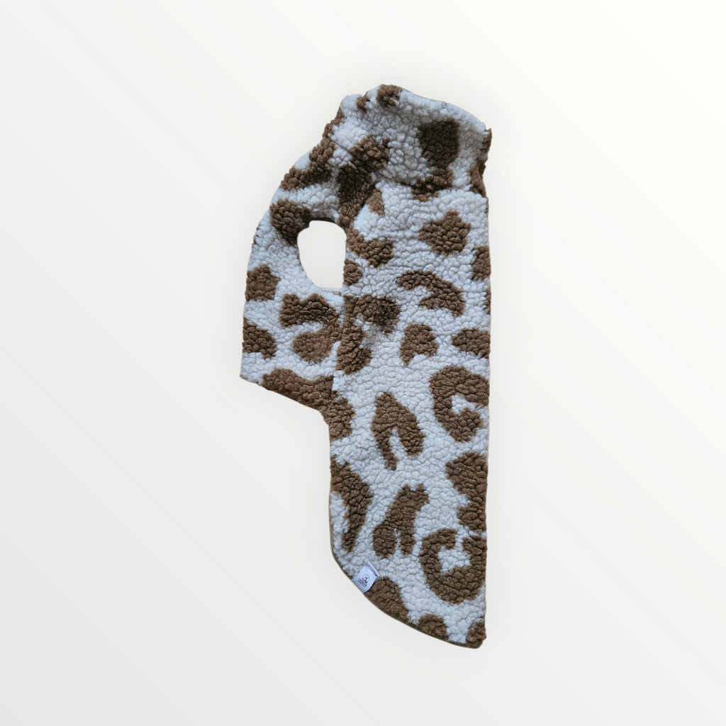 Hundepullover aus Teddystoff mit Fleece-Futter - special edition