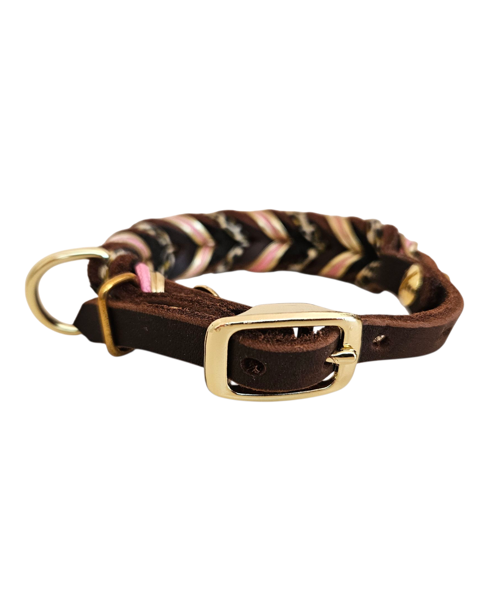 Hundehalsband "Rasberry Leo"