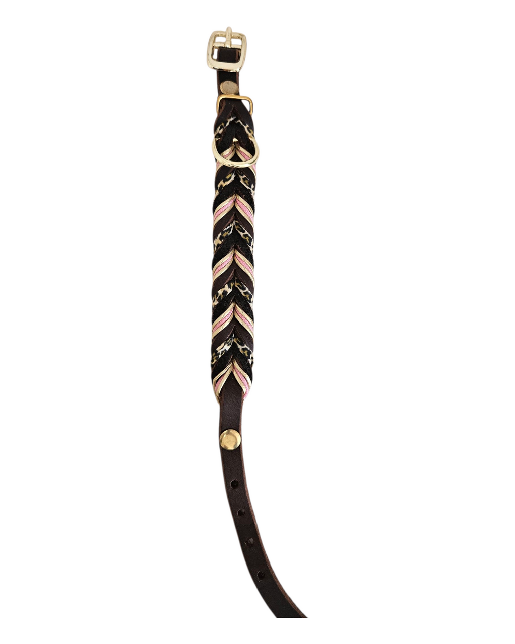 Hundehalsband "Rasberry Leo"