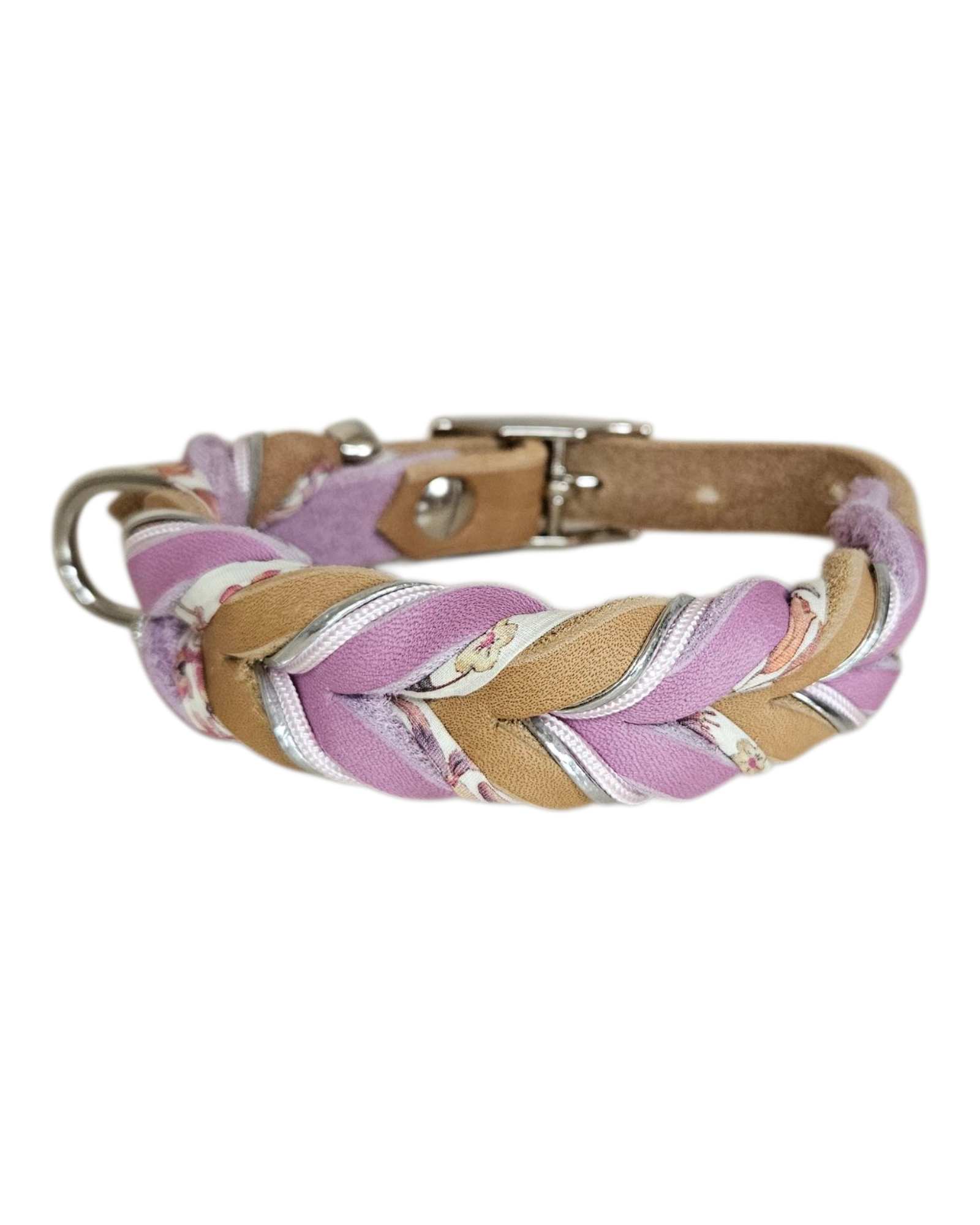 Hundehalsband "Lilac Flowers"