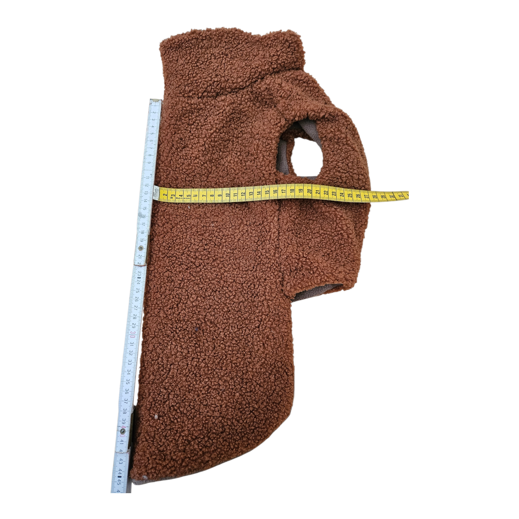 Pullover Rost x Hellbraun BU 56cm RL 45cm