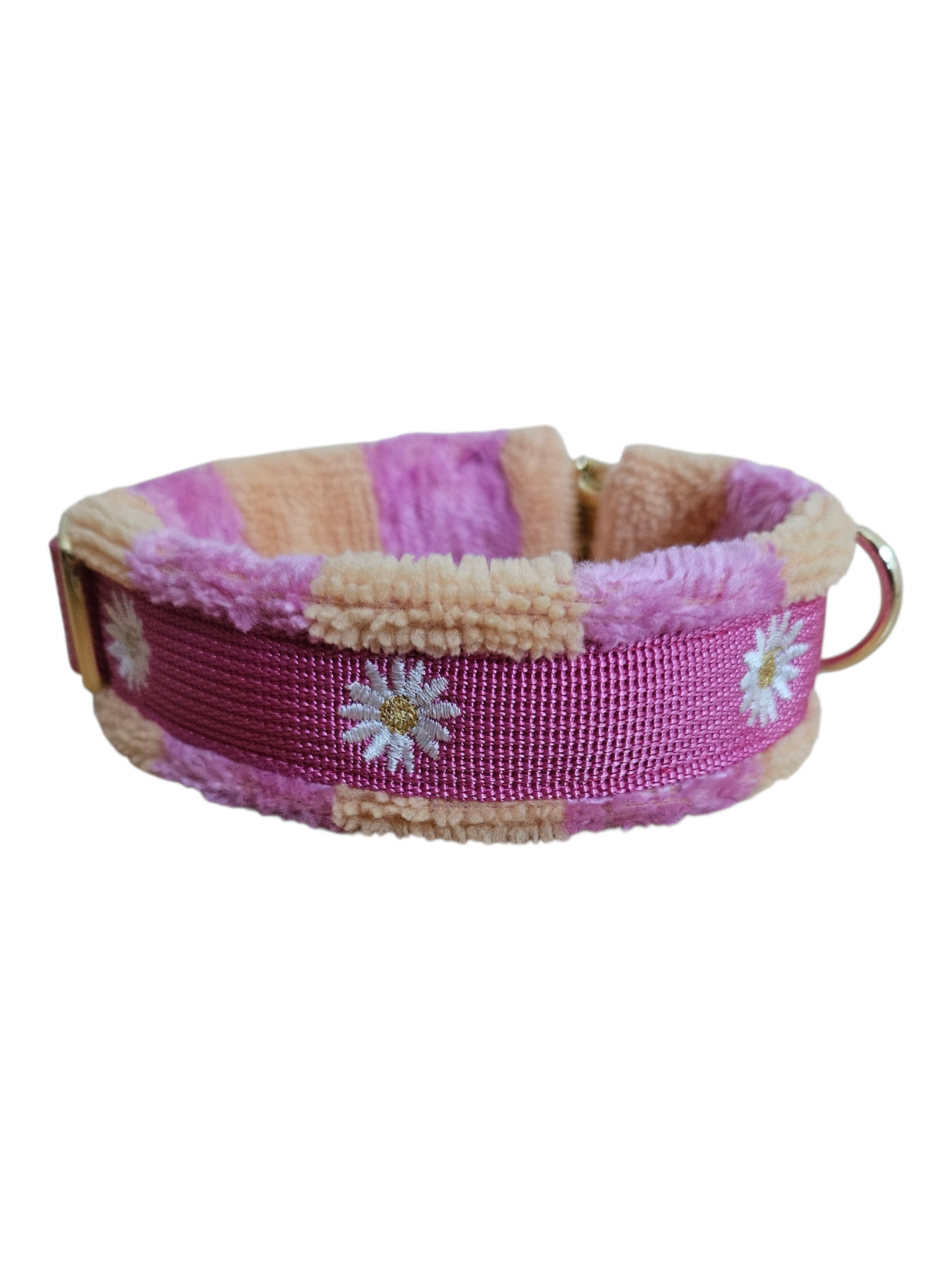 Halsband & Leine Pink/Orange