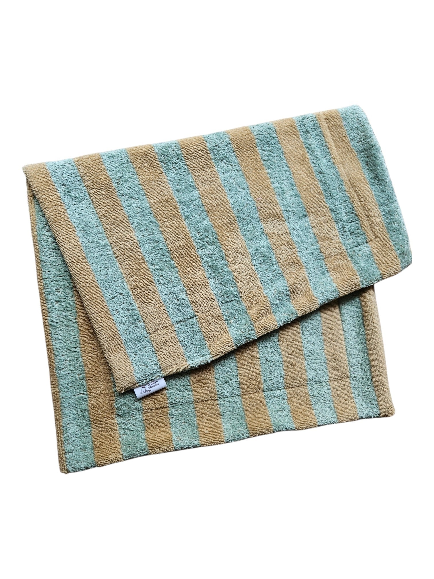 Decke Bambusfrottee Sage/Braun