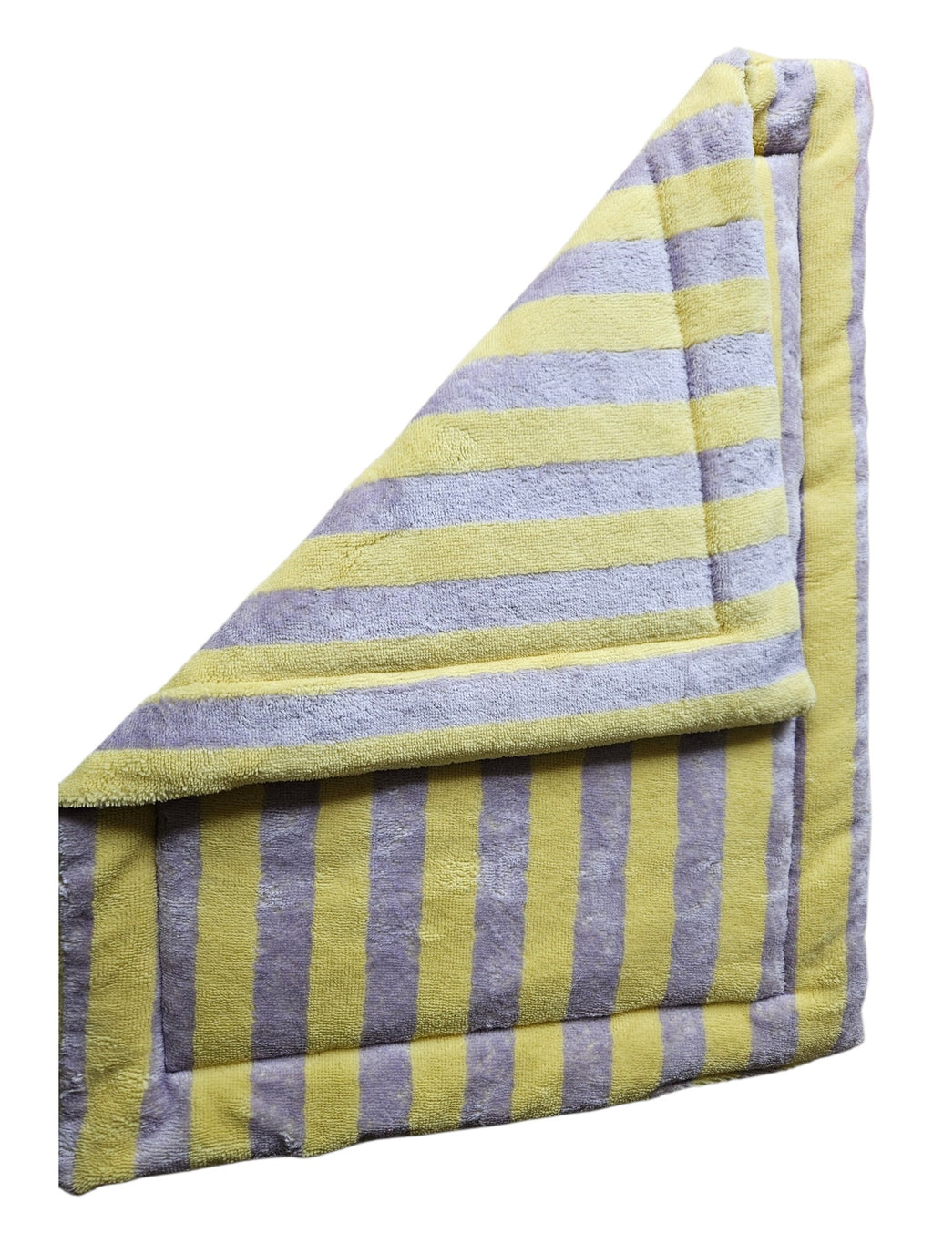 Decke Bambusfrottee Gelb/Lilac