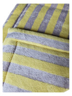 Decke Bambusfrottee Gelb/Lilac