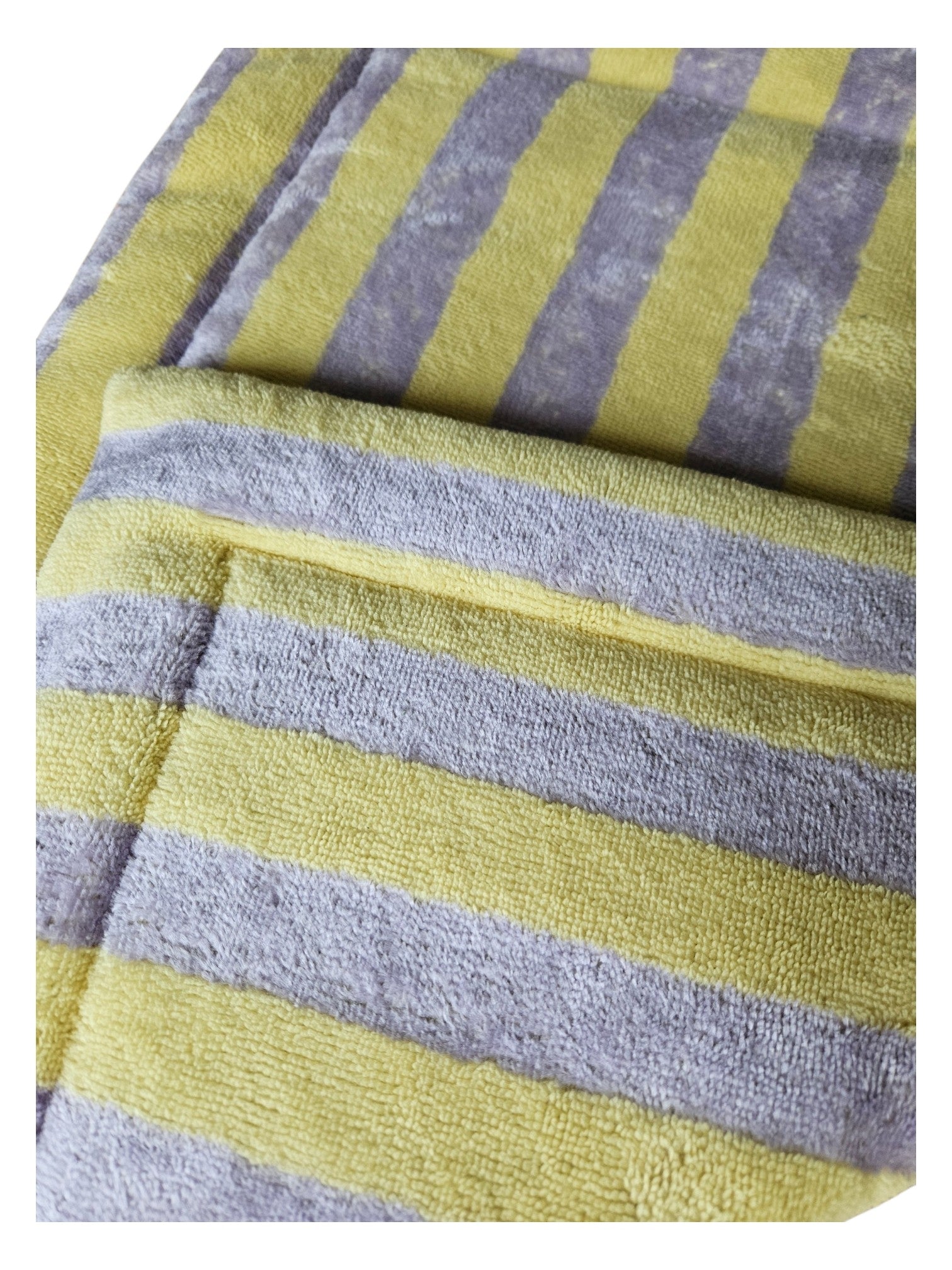Decke Bambusfrottee Gelb/Lilac