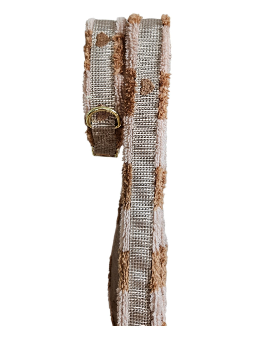 Halsband & Leine Braun/Beige