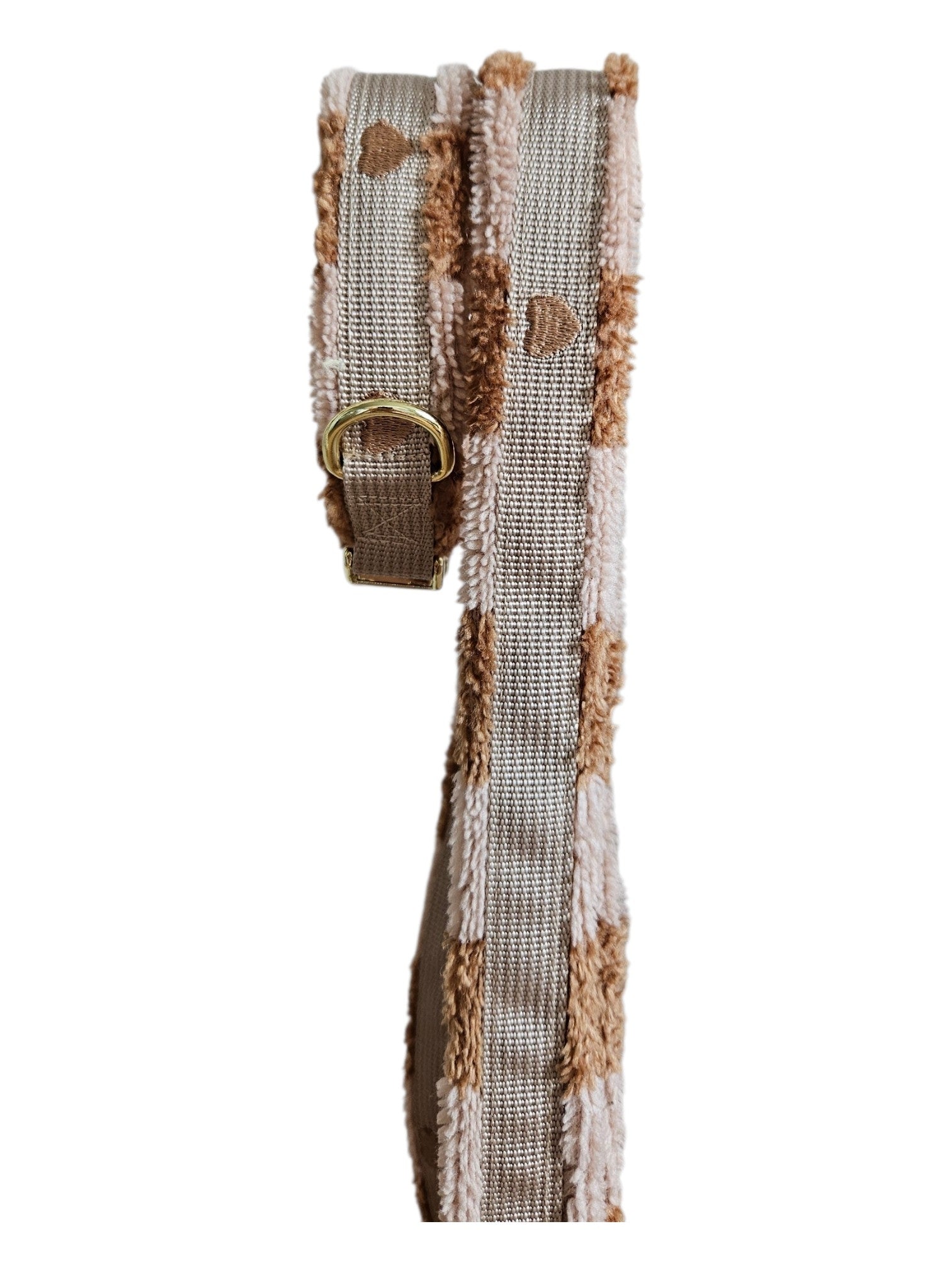 Halsband & Leine Braun/Beige