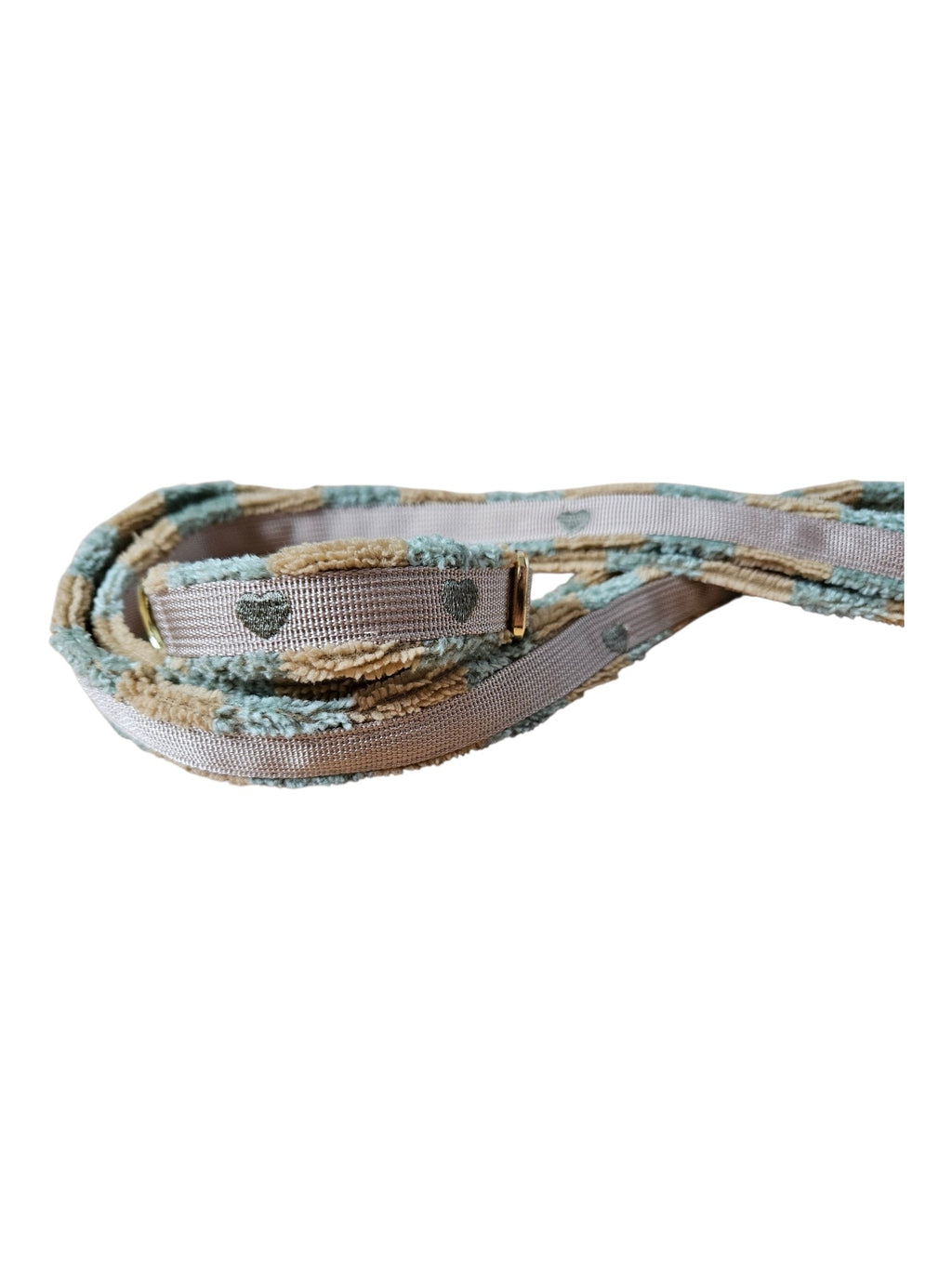 Halsband & Leine Sage/Braun