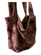 Dog-Mom-Bag | Shopper - Kirschen braun/rose