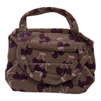 Dog-Mom-Bag | Shopper - Kirschen braun/rose